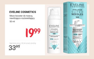 Mezo-booster do twarzy nawilżająco-rozświetlający promocja w Rossmann