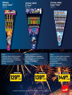 Zestaw rakiet Super Pack Super Power 1 opak. - 22 szt. promocja w POLOmarket