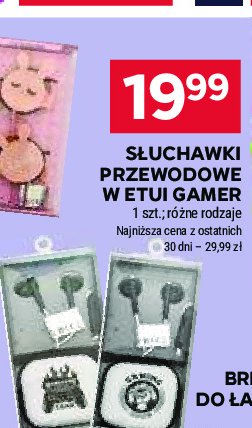 Słuchawki przewodowe gamer promocja