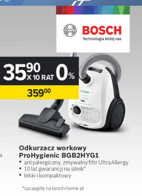 Odkurzacz bgb2hyg1 Bosch promocja