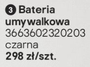 Bateria umywalkowa GoodHome Cavally czarna 3663602320203 promocja w Castorama
