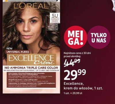 Krem do włosów Excellence, 1 szt. promocja w Rossmann