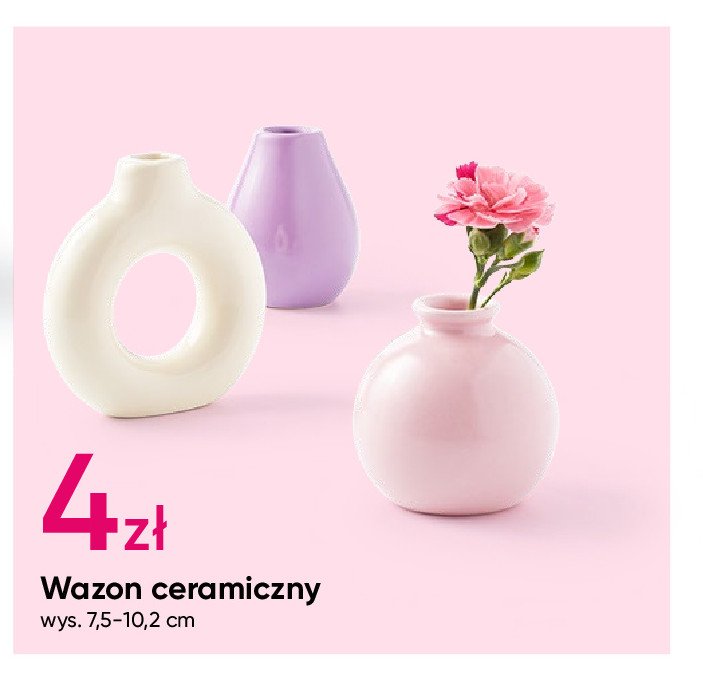 Wazon ceramiczny promocja w Pepco