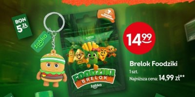 Brelok Foodziki promocja w Żabka