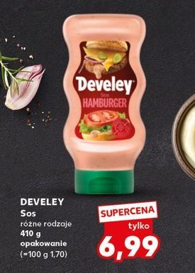 Sos hamburger Develey promocja