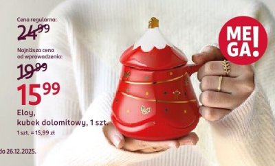 Kubek dolomitowy Eloy, 1 szt. promocja w Rossmann