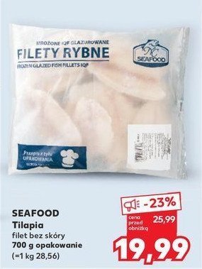 Tilapia filety Seafood promocja