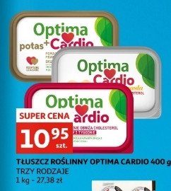 Margaryna Optima cardio o smaku masła promocja