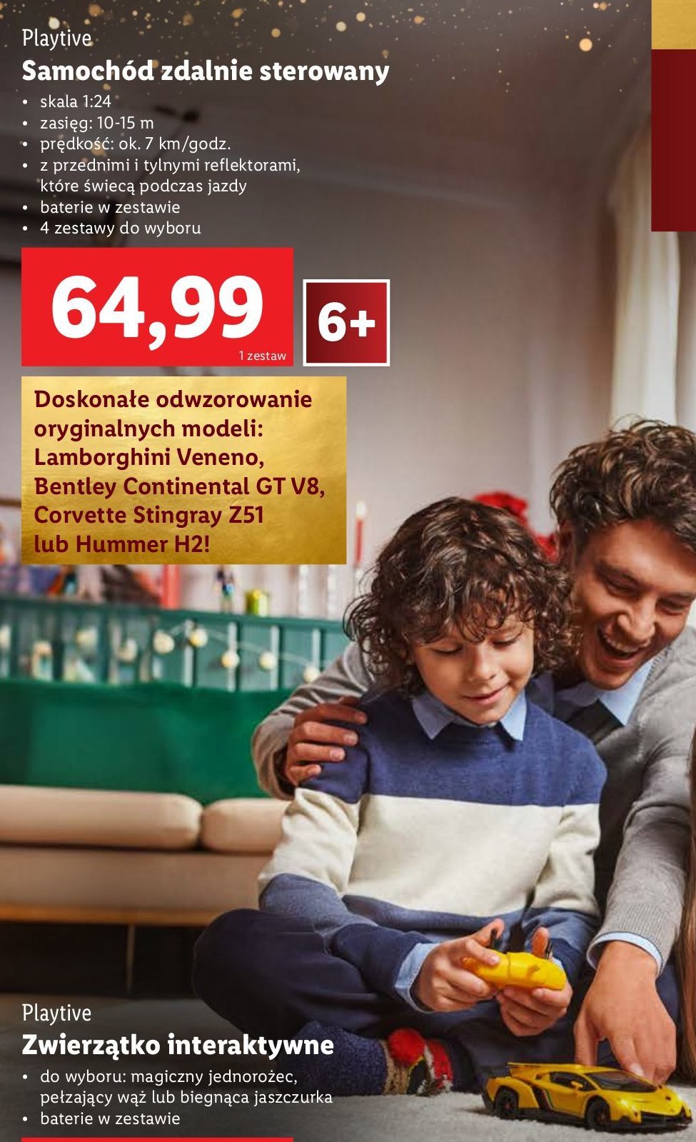 Samochodzik zdalnie sterowany Playtive promocja w Lidl