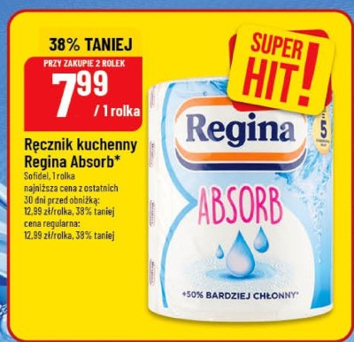 Ręcznik kuchenny Regina Absorb promocja w POLOmarket