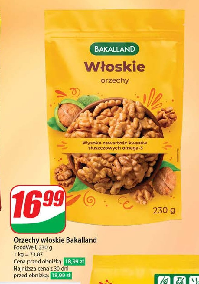Orzechy w艂oskie Bakalland promocja