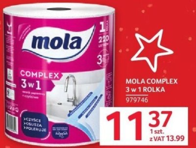 Mola Complex ręcznik 3 w 1 rolka promocja w Selgros