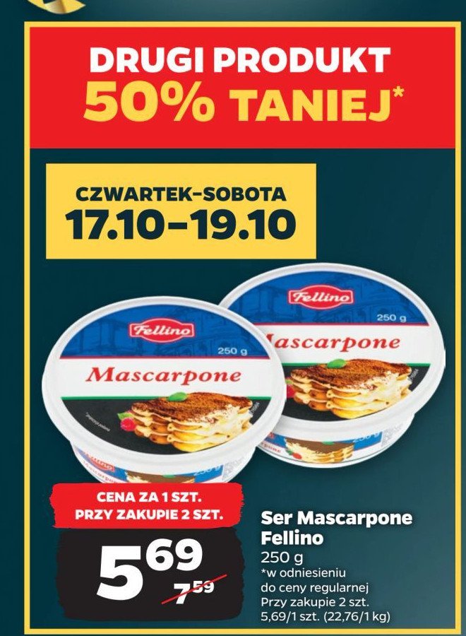 Ser mascarpone Fellino promocja