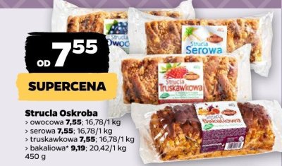 Strucla serowa promocja w Netto