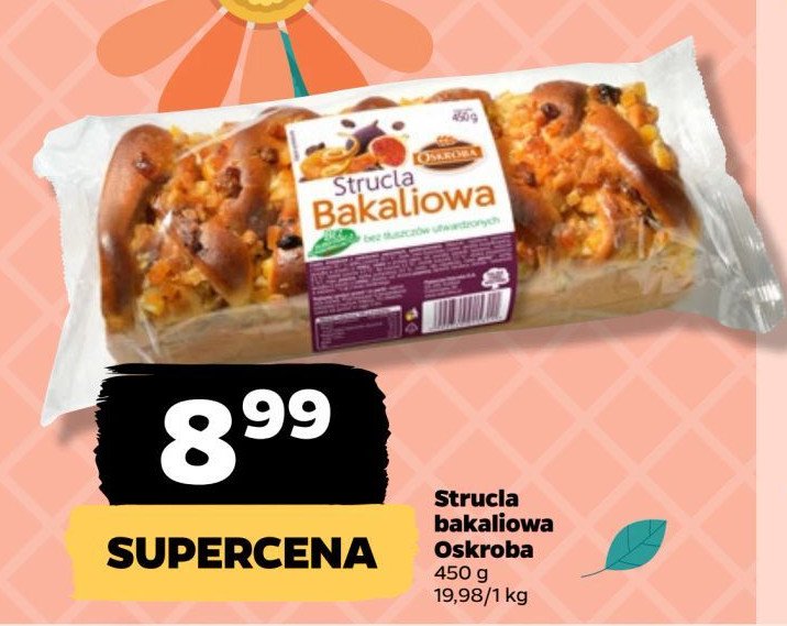 Strucla bakaliowa Oskroba promocja