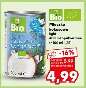 Mleczko kokosowe K-classic bio promocja