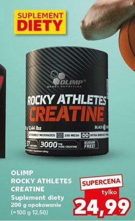 Sumplement rocky athletes creatine Olimp promocja