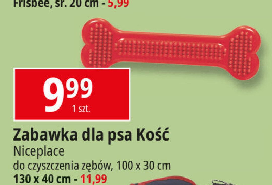 Zabawka dla psa kość Niceplace promocja