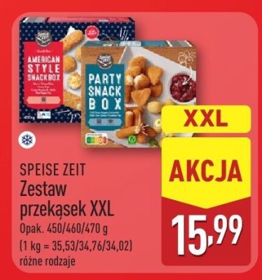Zestaw przekąsek XXL promocja w Aldi