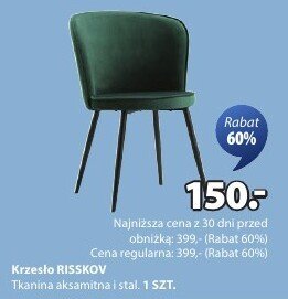 Krzesło RISSKOV promocja w Jysk