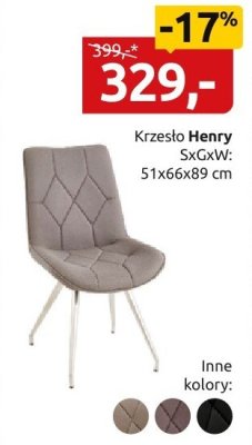 Krzes艂o promocja w Black Red White
