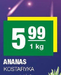 Ananas Kostaryka promocja w SPAR
