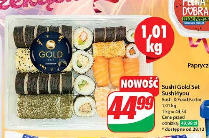 Sushi gold Sushi 4you promocja