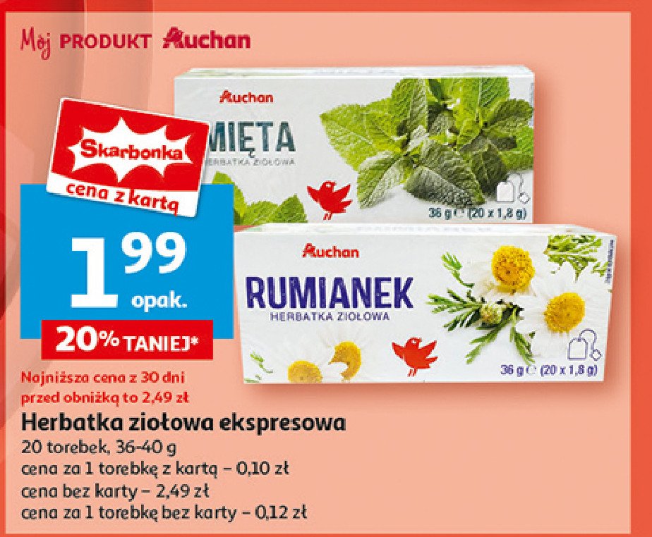 Mięta Auchan promocja