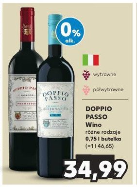 Wino DOPPIO PASSO promocja
