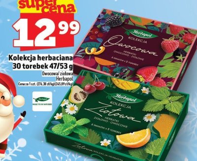 Kolekcja herbaciana 30 torebek 47/53 g promocja w TOPAZ