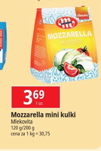 Ser mozzarella classic Mlekovita promocja