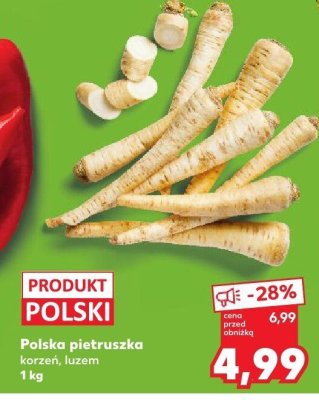 Polska pietruszka korzeń, luzem Kaufland promocja w Kaufland