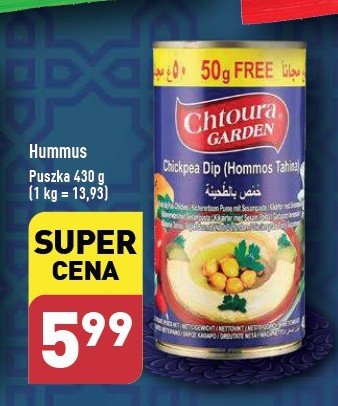 Hummus Chtoura garden promocja