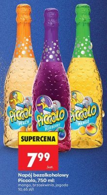 Napój bezalkoholowy Piccolo, 750 ml: jagoda promocja w Biedronka