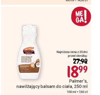 Balsam do ciała cocoa Palmer's cocoa butter formula promocja