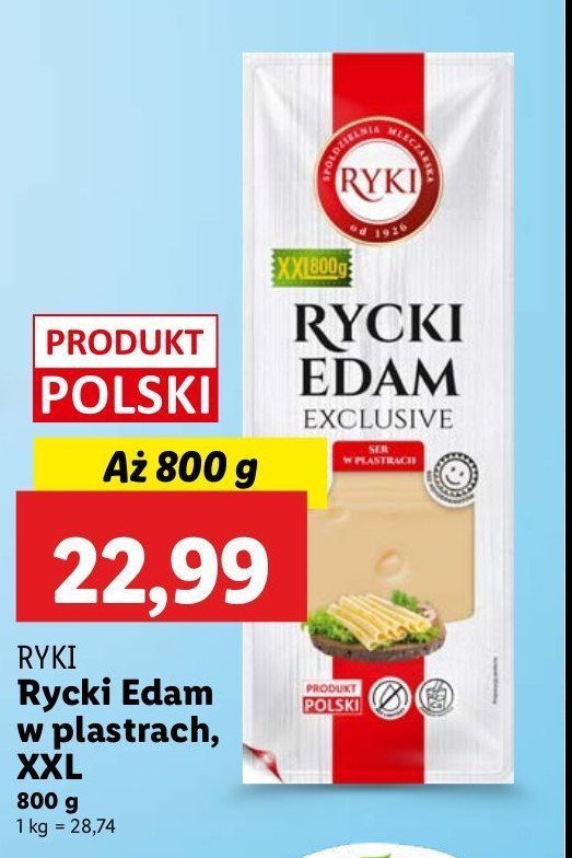 Ser rycki edam Ryki promocja