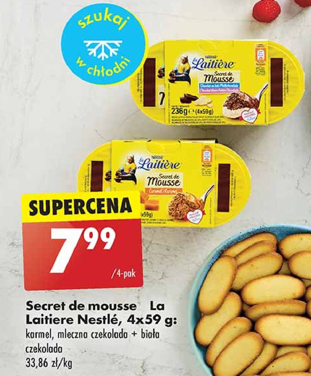 Mus mleczna czekolada Nestle la laitiere promocja