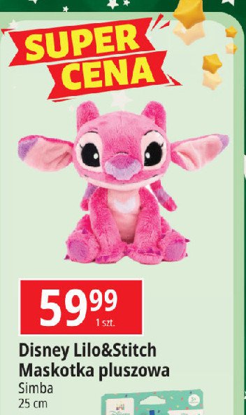 Maskotka pluszowa lilo&stitch 25 cm Simba promocja w Leclerc