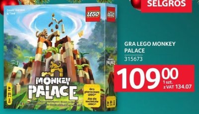 Gra Lego Monkey Palace promocja w Selgros