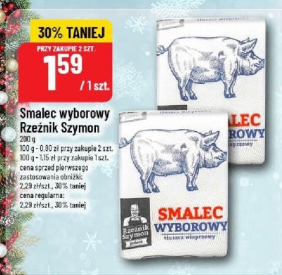 Smalec wyborowy Rzeźnik Szymon promocja w POLOmarket