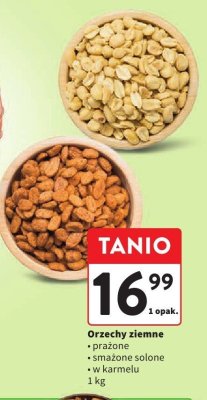 Orzechy ziemne w karmelu promocja w Intermarche