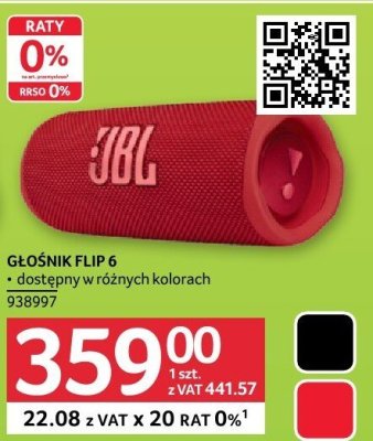 Głośnik Flip 6 JBL promocja w Selgros