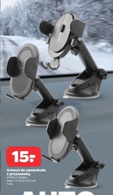 Uchwyt do samochodu z przyssawką promocja w Netto