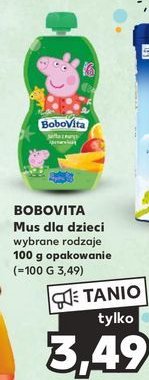 Mus jabłko z mango i pomarańczą masha&bear Bobovita promocja