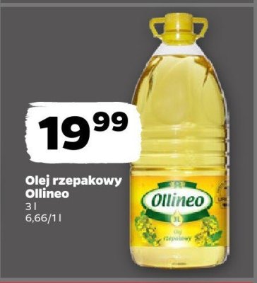 Olej rzepakowy 3 l promocja w Netto