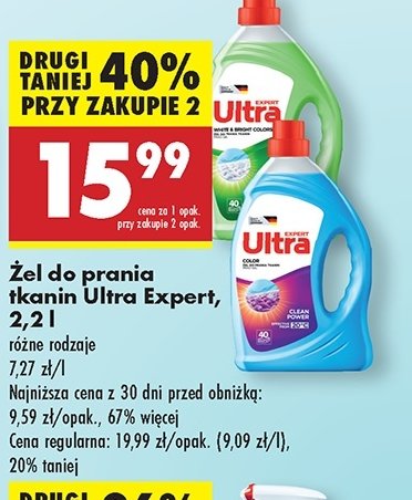 Żel do prania do koloru Ultra perfume promocja