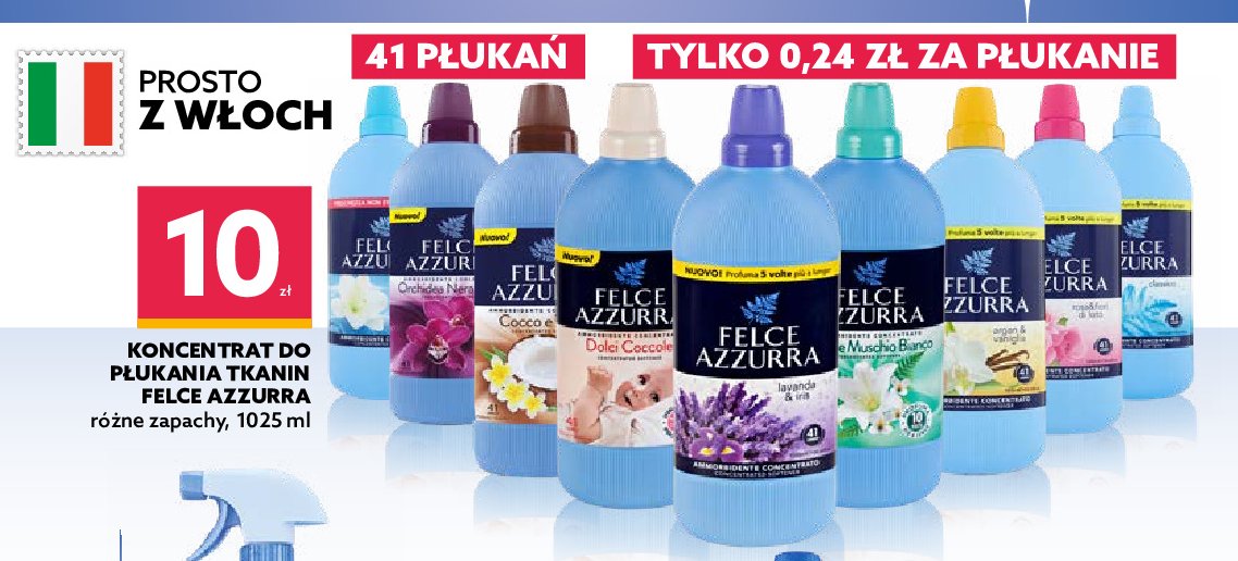 Płyn do płukania cocco e tiare Felce azzurra promocja