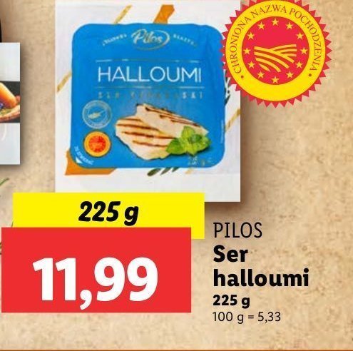 Ser halloumi Pilos promocja