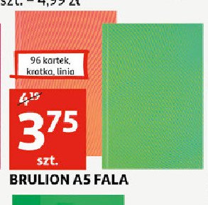 Brulion a5/96 k. kratka promocja