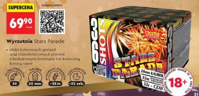 Wyrzutnia Stars Parade promocja w Biedronka